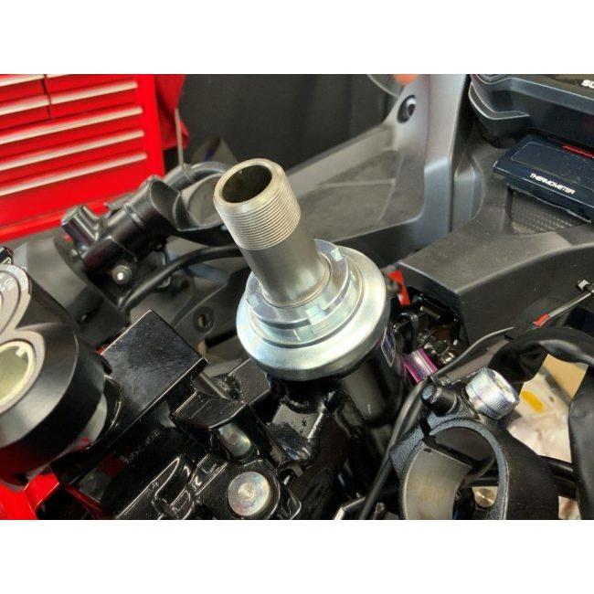 m-tech エムテック ステムナット ダブル仕様 GSX-R 125 GSX-S SUZUKI スズキ ステムナット・ステムボルト ハンドル周辺パーツ ハンドル | エムテック | 01