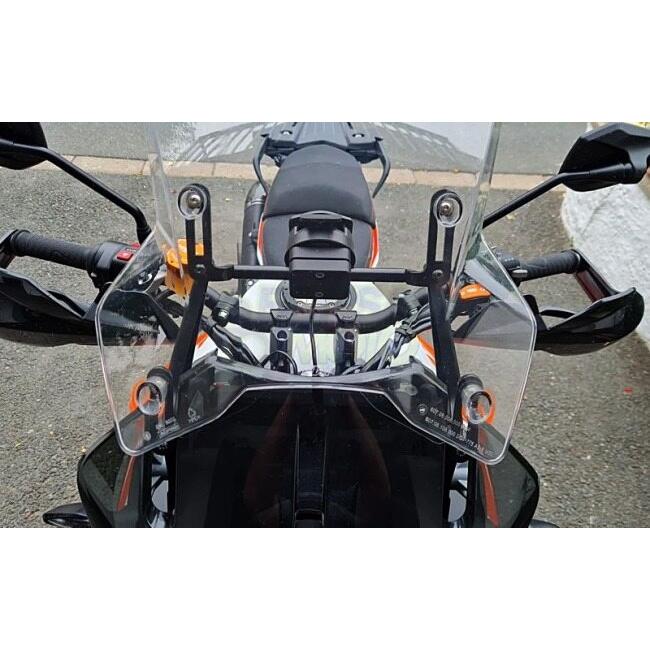 BONSAI MOTO ボンサイモト スクリーンアジャスター GPSマウント：不要 1290 SuperAdventure R S KTM スクリーン取付けステー・部品 外装 | ブランド登録なし | 05