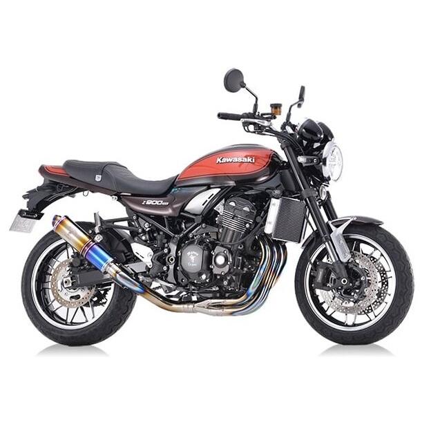 r’s gear アールズギア ワイバンクラシックR シリーズ UPタイプ サイレンサーカラー：チタンドラッグブルー Z900RS CAFE SE KAWASAKI カワサキ マフラー | r's gear | 02