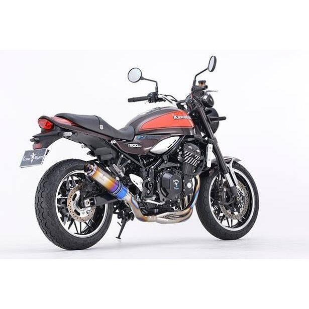 r’s gear アールズギア ワイバンクラシックR シリーズ Sタイプ サイレンサーカラー：チタンドラッグブルー Z900RS CAFE SE KAWASAKI カワサキ マフラー | r's gear
