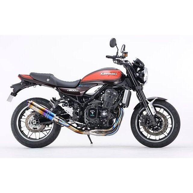 r’s gear アールズギア ワイバンクラシックR シリーズ Sタイプ サイレンサーカラー：チタンドラッグブルー Z900RS CAFE SE KAWASAKI カワサキ マフラー | r's gear | 01