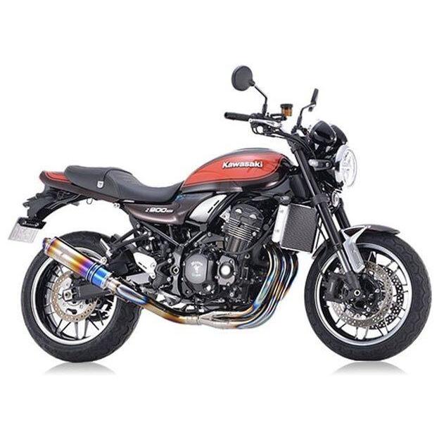 r’s gear アールズギア ワイバンクラシックR シリーズ Sタイプ サイレンサーカラー：チタンドラッグブルー Z900RS CAFE SE KAWASAKI カワサキ マフラー | r's gear | 02