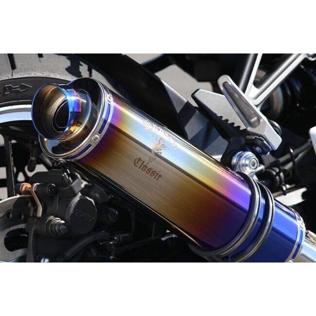 r’s gear アールズギア ワイバンクラシックR シリーズ Sタイプ サイレンサーカラー：チタンドラッグブルー Z900RS CAFE SE KAWASAKI カワサキ マフラー | r's gear | 03