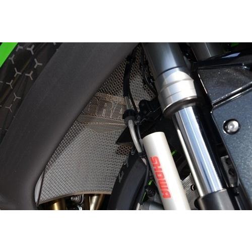 AGRAS アグラス ラジエターコアガード タイプ：AGRASロゴ有り ZX-10R KAWASAKI カワサキ ラジエーターコアガード・オイルクーラーコアガード 冷却関連 エンジン | Agras | 01