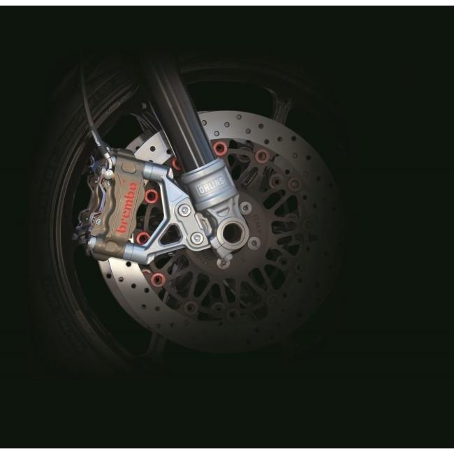 NITRO RACING ナイトロレーシング オーリンズマルチキャリパーサポートキット ラジアルマウント仕様 凸型スペーサーサイズ：8mm / ディスクローター径：Φ310 | NITRO RACING | 01