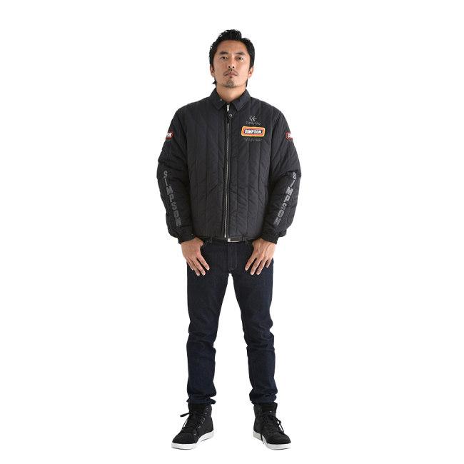 SIMSON ブラック ジャケット Mサイズ SIMPSON（シンプソン） NSW-2206 Winter Jacket [ウィンタージャケット