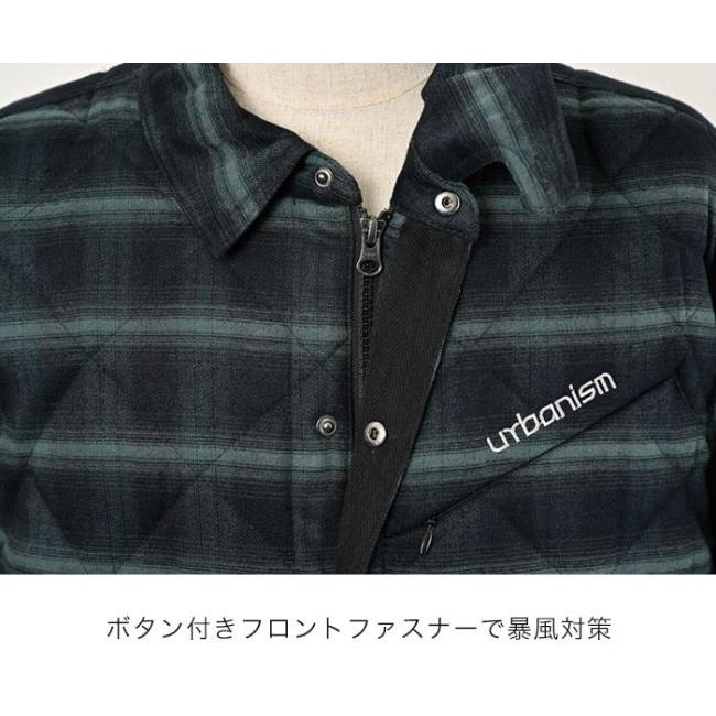 urbanism アーバニズム プロテクションキルティングシャツジャケット サイズ：L オールシーズンジャケット ジャケット アパレル_3