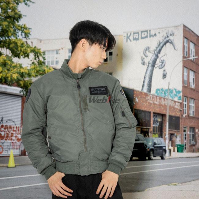 HOUSTON（ヒューストン） MA-1 M／C JAC サイズ：M ウインター