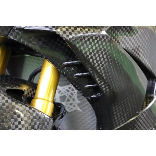A-TECH エーテック サイドウイング 素材：CDC 平織ドライカーボン / タイプ：左右セット CBR1000RR-R HONDA ホンダ サイドカウル・サイドカバー カウル関連の画像