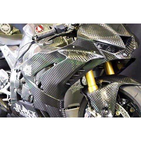 A-TECH エーテック サイドウイング 素材：CDC 平織ドライカーボン / タイプ：左右セット CBR1000RR-R HONDA ホンダ サイドカウル・サイドカバー カウル関連の画像