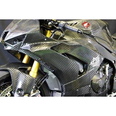 A-TECH エーテック サイドウイング 素材：CDC 平織ドライカーボン / タイプ：左右セット CBR1000RR-R HONDA ホンダ サイドカウル・サイドカバー カウル関連の画像