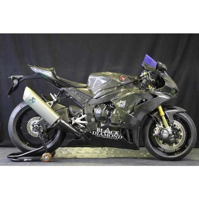 A-TECH エーテック フロントフェンダーSTD 素材：DC 綾織ドライ 