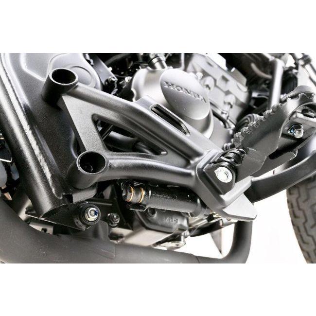 SWAGE-LINE スウェッジライン プロ リア ブレーキホースキット フィッティングカラー：レッド＆ブルー / ホースカラー：クリア Rebel250 HONDA ホンダ ブレーキ_2