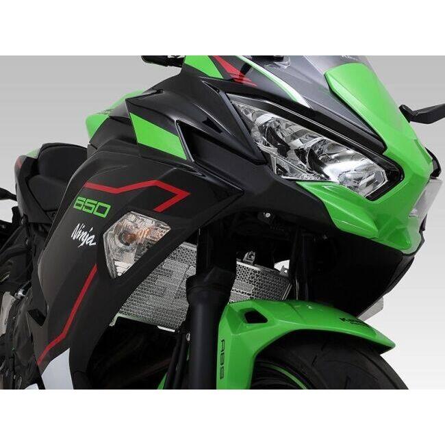 ヨシムラ（YOSHIMURA） ラジエターコアプロテクター カラー：シルバー