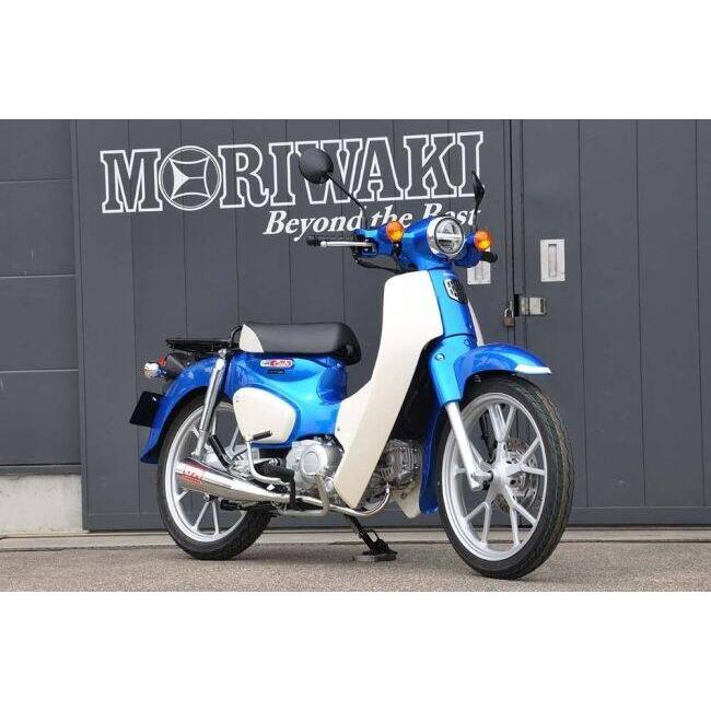 MORIWAKI ENGINEERING モリワキエンジニアリング フルエキゾーストマフラー MEGAPHONE [メガホン] カラー：SUS(ステンレスポリッシュ) SUPER CUB110 CROSS_1