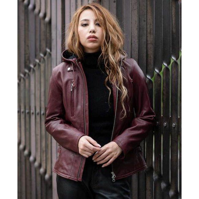 保存版】 カドヤ KADOYA 秋冬モデル レザージャケット フード EURO