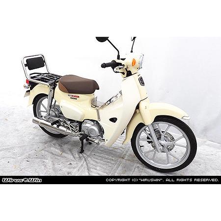 HONDA WirusWin バックレスト付きシート 本体スーパーカブカスタム WirusWin（ウイルズウィン） バックレスト付きタンデムバー スーパー