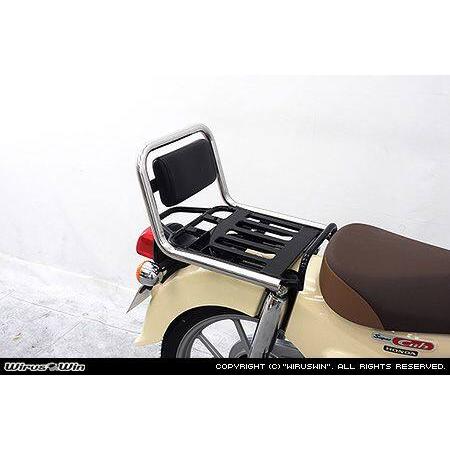 HONDA WirusWin バックレスト付きシート 本体スーパーカブカスタム WirusWin（ウイルズウィン） バックレスト付きタンデムバー クロスカブ