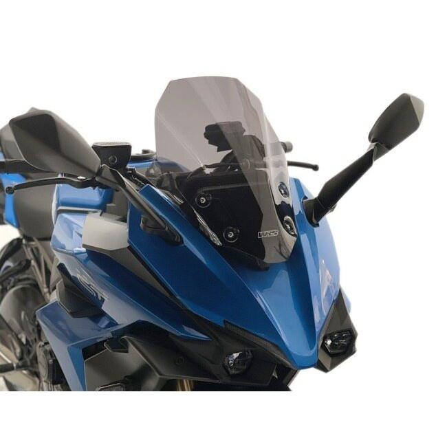 美品WRS ウインドスクリーン (スモーク) GSX-S1000GT WRS ダブリューアールエス ウインドスクリーン カラー：ダークスモーク