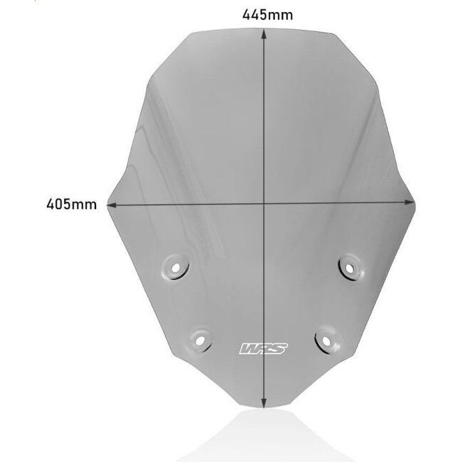 WRS ダブリューアールエス ウインドスクリーン カラー：クリア GSX