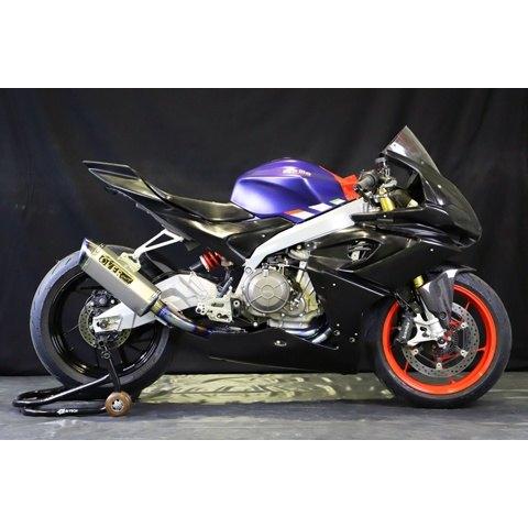 A-TECH エーテック フルカウルSPL 7点セット 素材：FRP黒(FB) / クリアー塗装：あり RS660 APRILIA アプリリア フルカウル・外装セット カウル関連 外装の画像