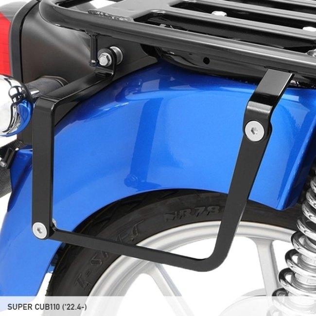 ENDURANCE エンデュランス サイドバッグサポートセット クロスカブ110 スーパーカブ110 HONDA ホンダ サイドキャリア 外装の画像