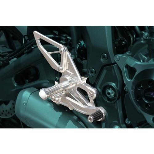 AGRAS アグラス バックステップ カラー：チタン / バーエンドカラー：ブラック ステップバー：MFJ-C YZF-R7 YAMAHA ヤマハ ステップ 足回り_1