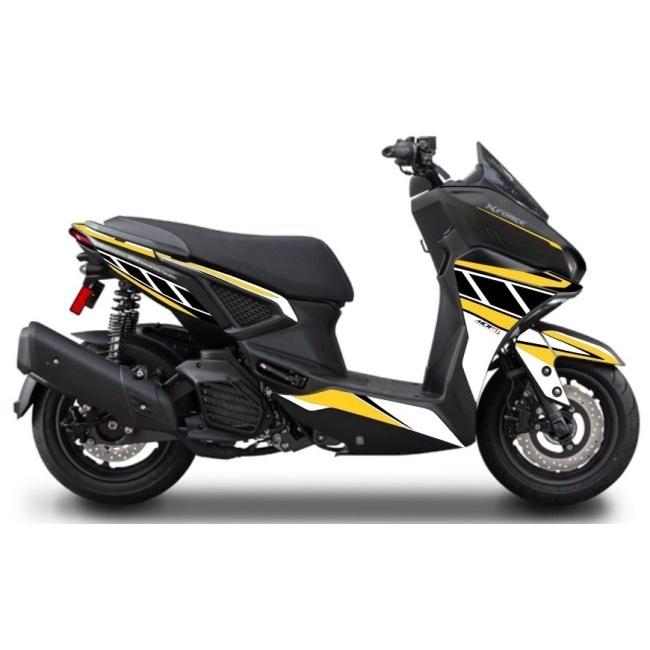 MDF エムディーエフ グラフィックキット タイプ：フロントサイドパーツ(左右セット) X FORCE YAMAHA ヤマハ 外装 | MDF | 02