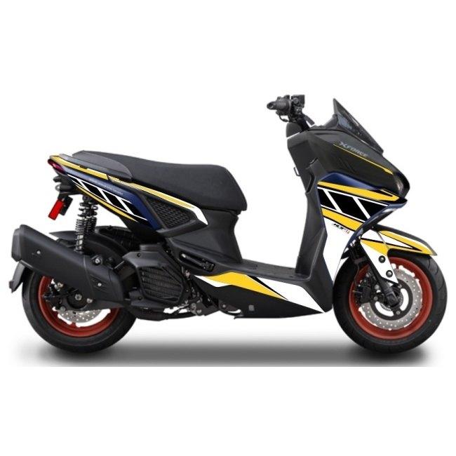 MDF エムディーエフ グラフィックキット タイプ：フロントサイドパーツ(左右セット) X FORCE YAMAHA ヤマハ 外装 | MDF | 04