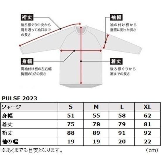 THOR（ソアー） PULSE COMBAT MXジャージ サイズ：XL オフロード