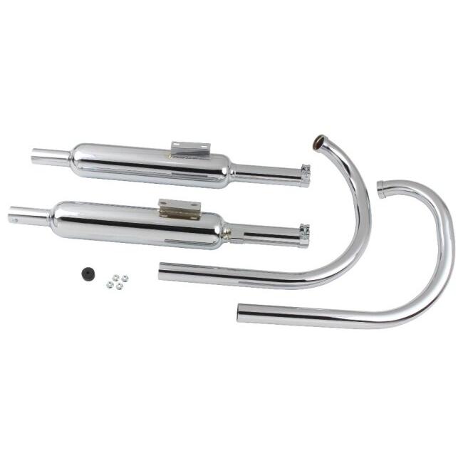 POSH Faith ポッシュ フェイス W1タイプフルエキゾーストマフラー W650