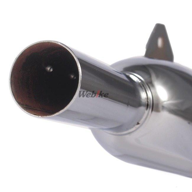 SR400 ポッシュフェイス　トライアンフマフラー ポッシュフェイス SR400 トライアンフタイプマフラー（JMCA適合タイプ