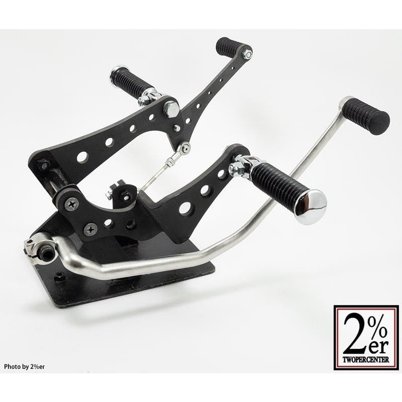 2%er ツーパーセンター ドリルド ミッドハイステップキット 2%er ツーパーセンター ドリルド ミッドハイステップキット