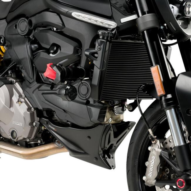 Puig プーチ エンジンスポイラー カラー：マットブラック MONSTER 937 PLUS SP DUCATI ドゥカティ アンダーカウル カウル関連 外装 | Puig | 09