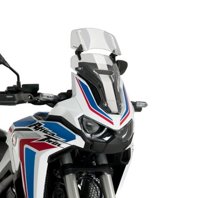 プーチ製ツーリングスクリーン バイザー付き Webike | Puig プーチ ツーリングスクリーン バイザー付き