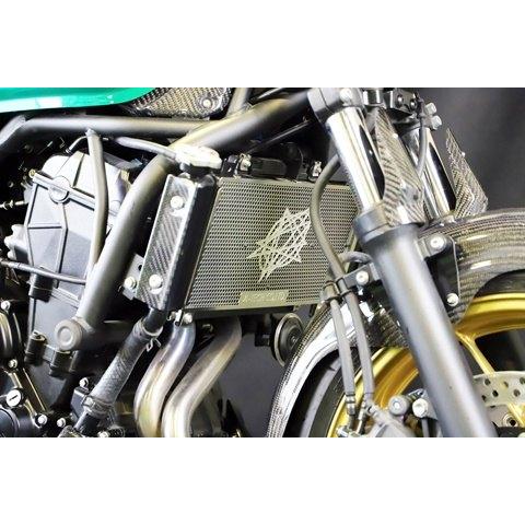 A-TECH エーテック ラジエターコアガード タイプ：タイプR形状 Z650RS KAWASAKI カワサキ ラジエーターコアガード・オイルクーラーコアガード 冷却関連の画像