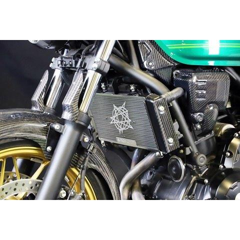 A-TECH エーテック ラジエターコアガード タイプ：タイプR形状 Z650RS KAWASAKI カワサキ ラジエーターコアガード・オイルクーラーコアガード 冷却関連の画像