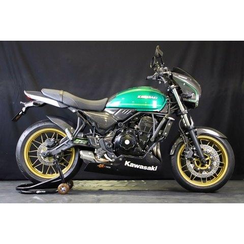 A-TECH エーテック ラジエターカバー 素材：FRP白(FW) / タイプ：右側 クリアー塗装：あり Z650RS KAWASAKI カワサキ ラジエーター 冷却関連 エンジンの画像