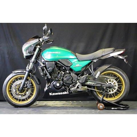 A-TECH エーテック ラジエターカバー 素材：FRP白(FW) / タイプ：右側 クリアー塗装：あり Z650RS KAWASAKI カワサキ ラジエーター 冷却関連 エンジンの画像