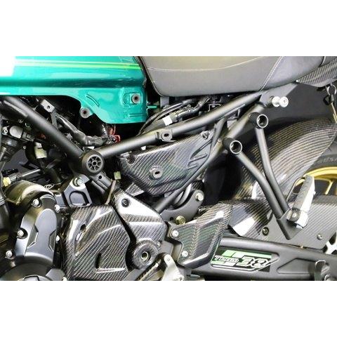 A-TECH エーテック サイドインナーカバー 素材：CK カーボンケブラー / タイプ：左右セット クリアー塗装：なし Z650RS KAWASAKI カワサキ 外装_4