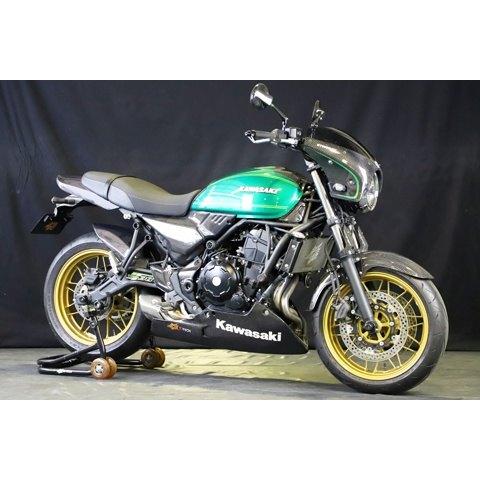 A-TECH エーテック フロントフェンダーSPL 素材：TC 綾織カーボン / クリアー塗装：なし Z650RS KAWASAKI カワサキ フロントフェンダー フェンダー関連 外装の画像