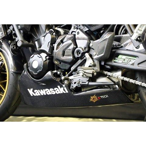 A-TECH エーテック アンダーカウルSPL 素材：FRP黒(FB) / クリアー塗装