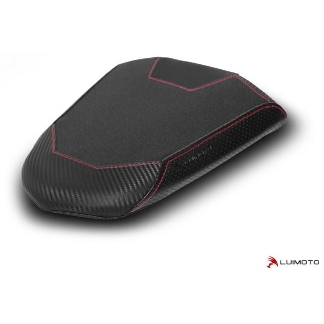 LUIMOTO ルイモト リアシートカバー Cafe Grezzo カラー：スエード／TEC-GRIP／CF ブラック／PERFORATED ブラック／レッド ステッチ MONSTER937 MONSTER950の画像