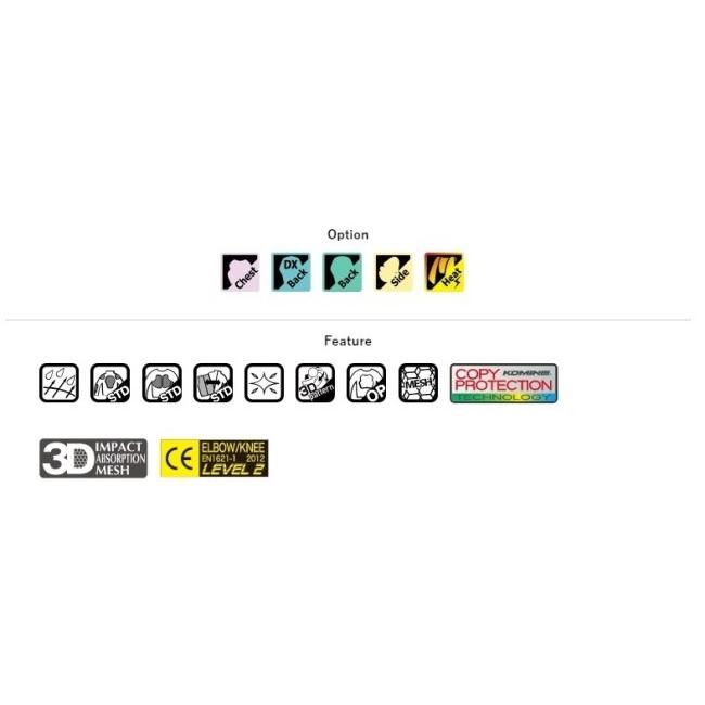 KOMINE コミネ JK-622 プロテクトフィールドウィンタージャケット サイズ：M ウインタージャケット ジャケット アパレル_7