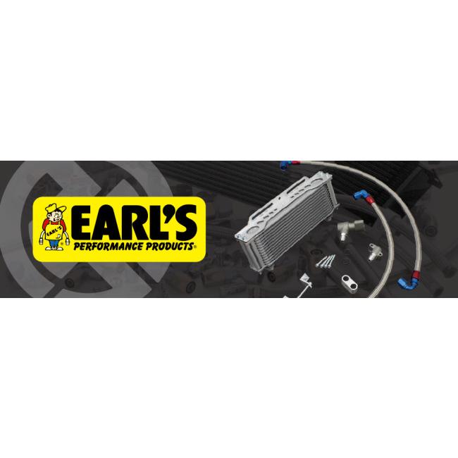 EARLS アールズ ストレートオイルクーラー・フルシステム サーモスタッドカラー：シルバーアルマイト / コアサイズ：9インチ13段 ZEPHYR400 ZEPHYR750 冷却関連