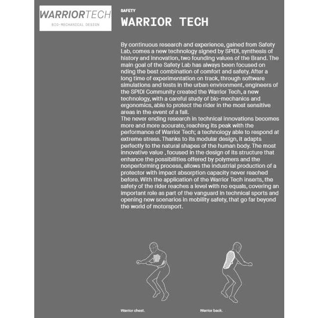 SPIDI スピーディー SPORT WARRIOR P.PRO サイズ：56 レーシングスーツ・革ツナギ アパレル | SPIDI | 12