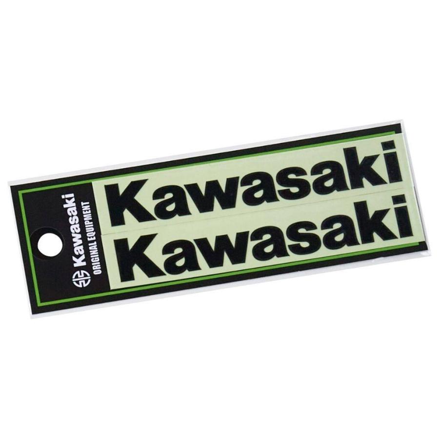 カワサキ（Kawasaki） ロゴカッティングステッカー(S) カラー