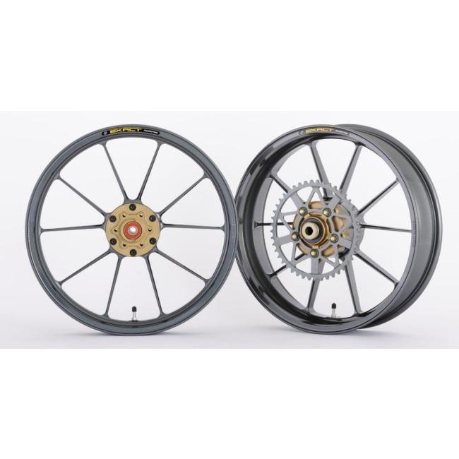ADVANTAGE アドバンテージ EXACT[イグザクト] II RACING 10 フル鍛造アルミホイール 前後セット カラー：ガンメタ GSX1300R 隼 SUZUKI スズキ ホイール 足回りの画像