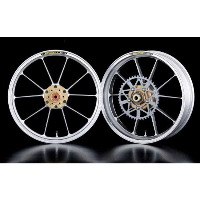 ADVANTAGE アドバンテージ EXACT[イグザクト] II RACING 10 フル鍛造アルミホイール 前後セット カラー：シルバー GSX1300R 隼 SUZUKI スズキ ホイール 足回りの画像