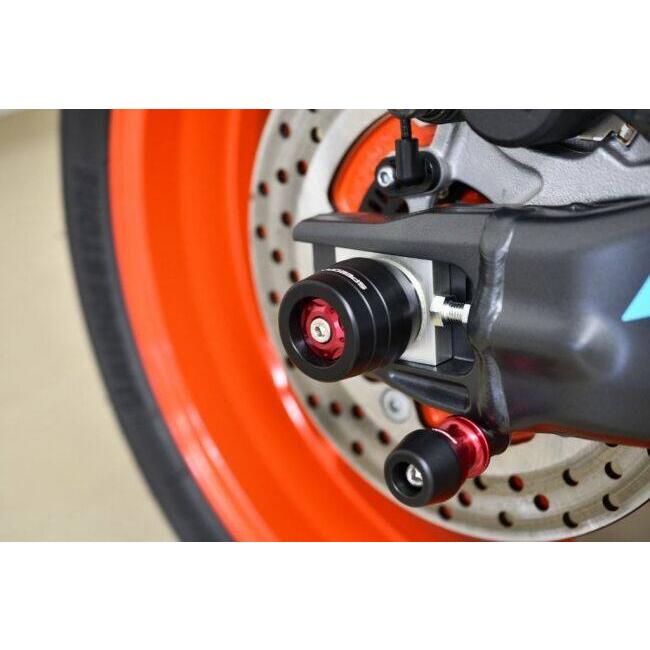 SPEEDRA スピードラ リアアクスルスライダー カラー：チタン MT-09 Y-AMT XSR900 GP トレーサー9 GT GT+ YZF-R9 YAMAHA ヤマハ アクスルスライダー フレーム | SPEEDRA | 02